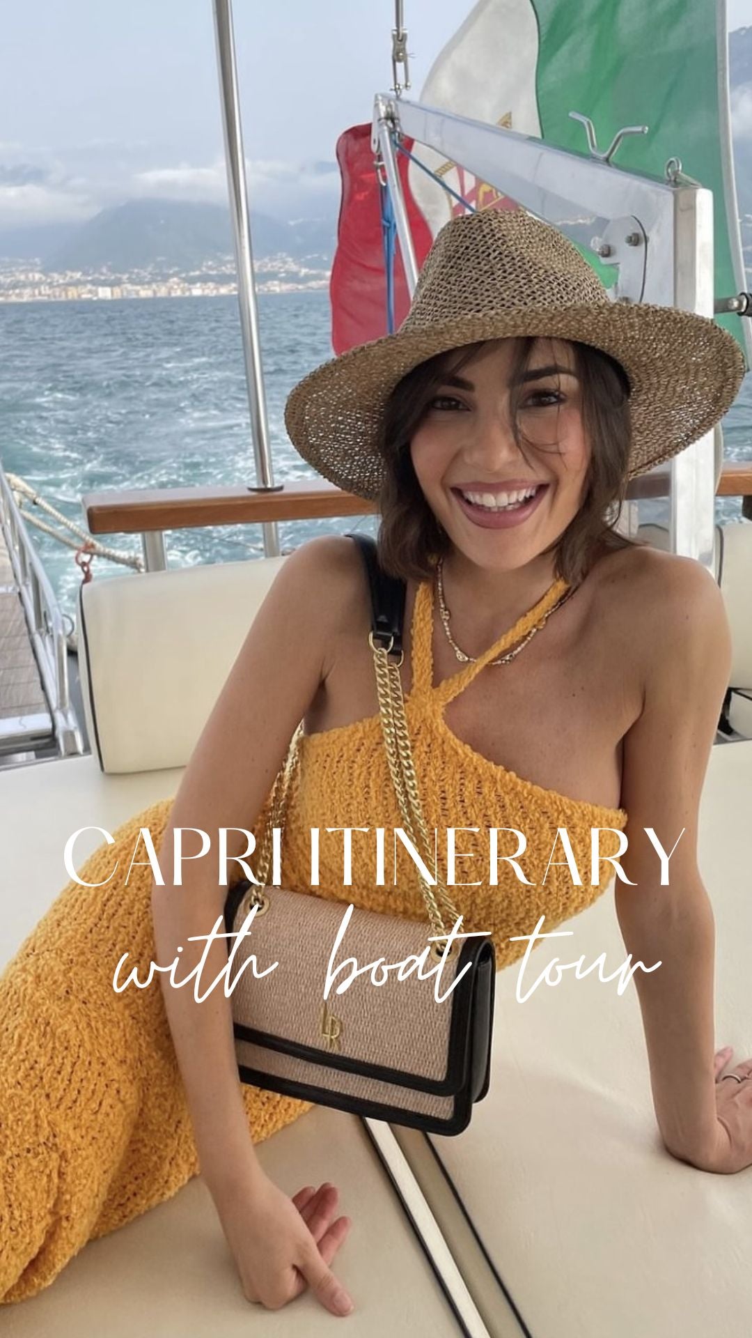 ITINERARIO A CAPRI CON GIRO IN BARCA