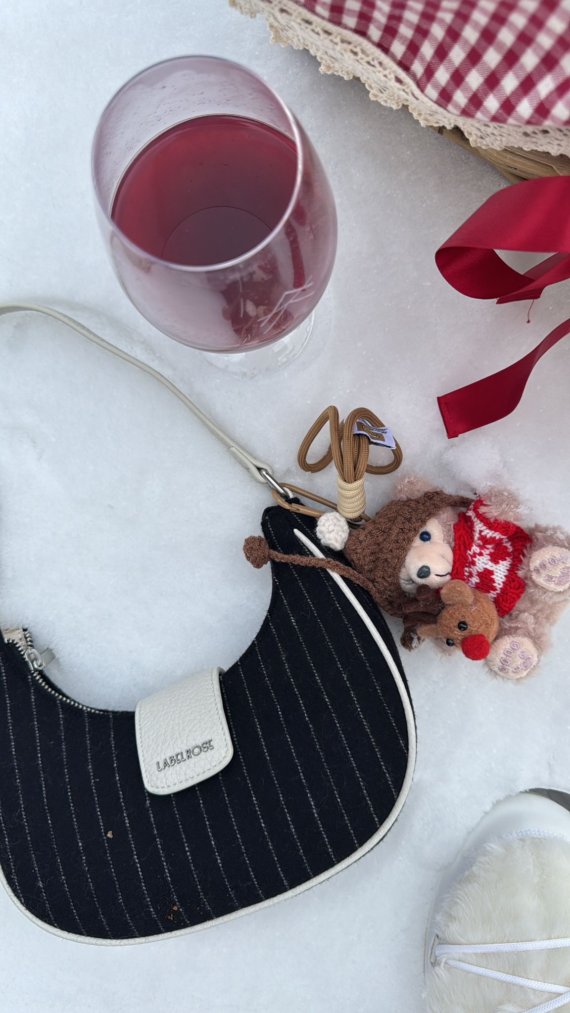 Borsa a spalla CHLO - NERO