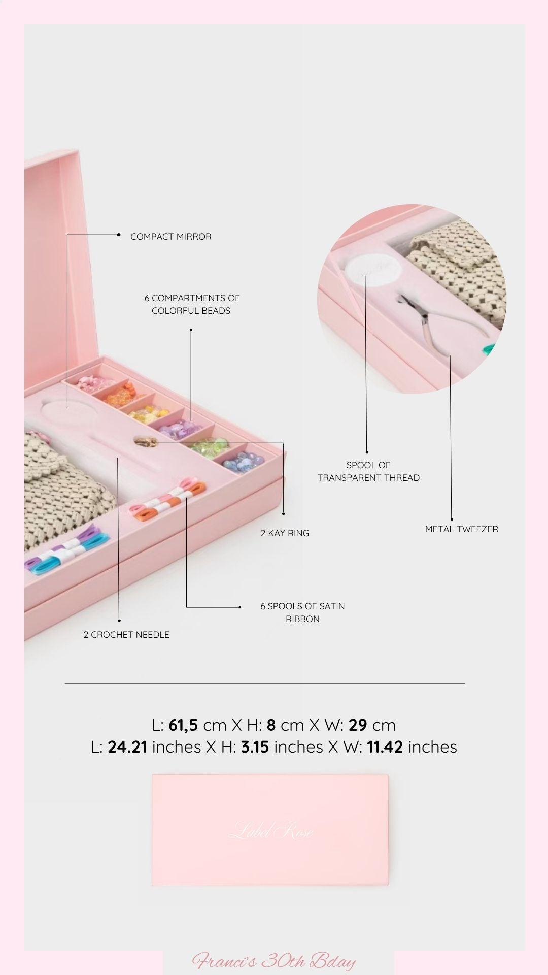 Birthday Box - BEIGE