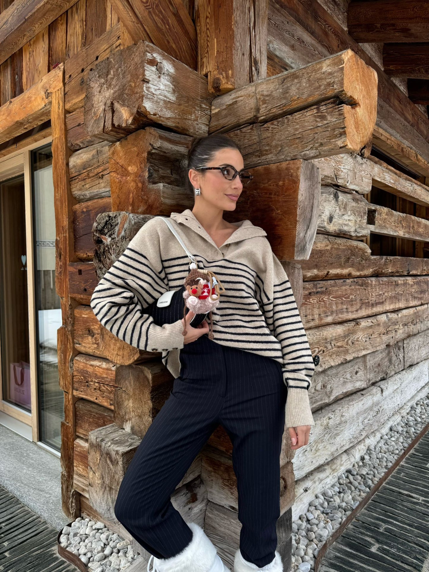 Borsa a spalla CHLO - NERO