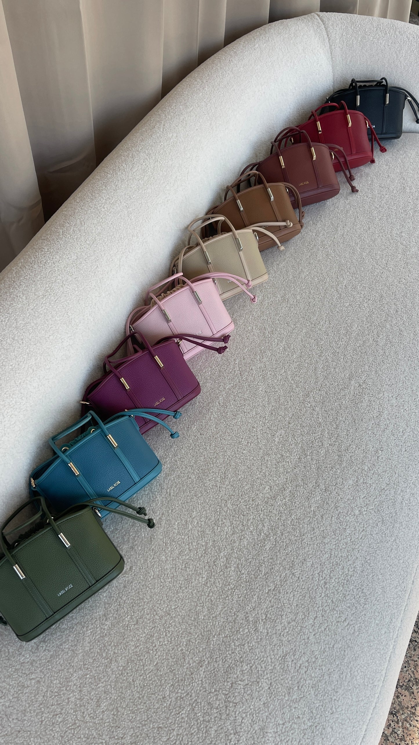 Borsa a mano LEA - VERDE