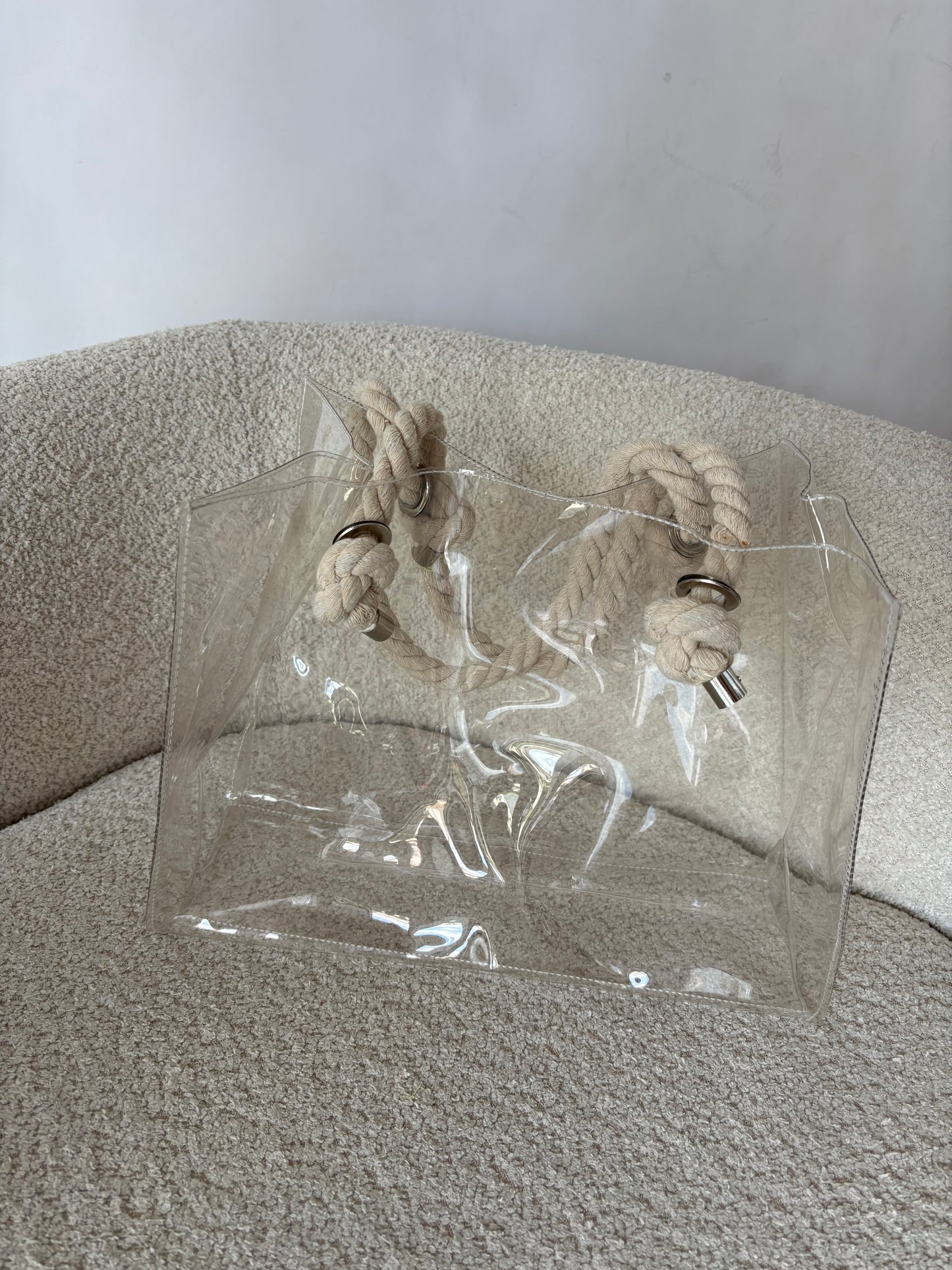 BORSA MARE ALEXIA - TRASPARENTE