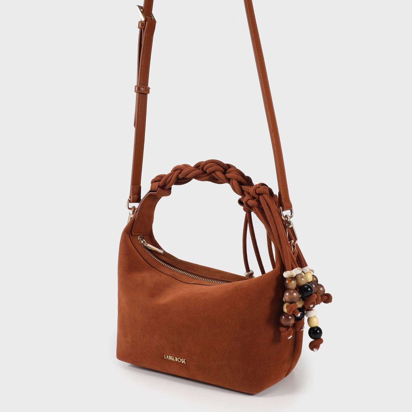 AVELINE handbag - LIGHT BROWN