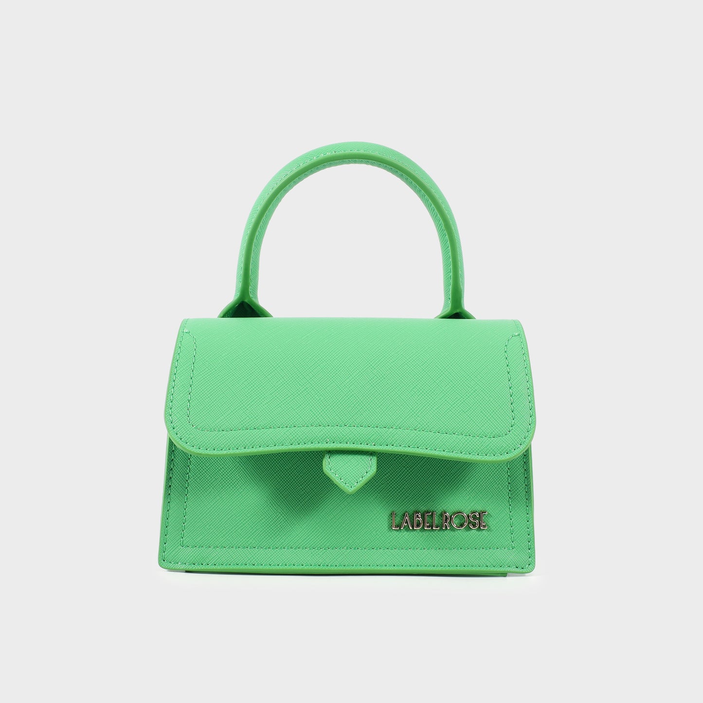 Mini bag a mano PAIGE MINI - VERDE PRATO
