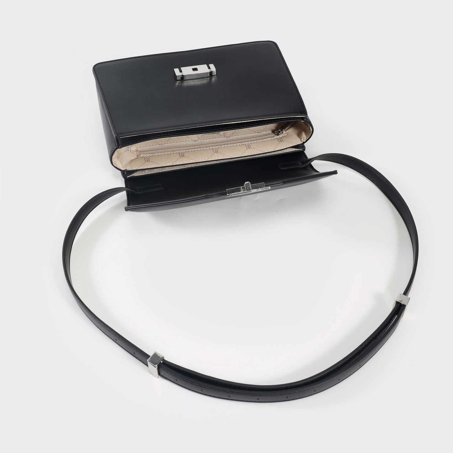 Borsa a tracolla AURA - BLACK