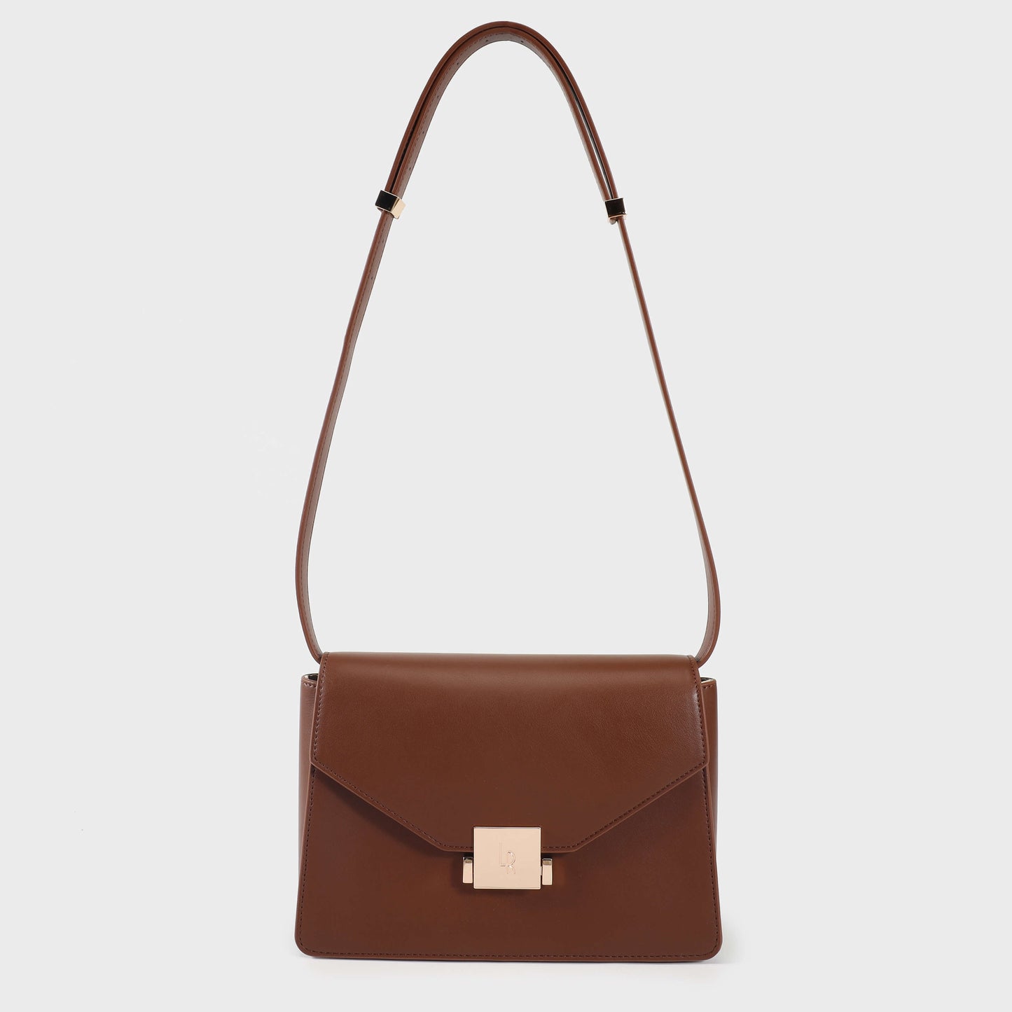 Borsa a tracolla AURA - BROWN