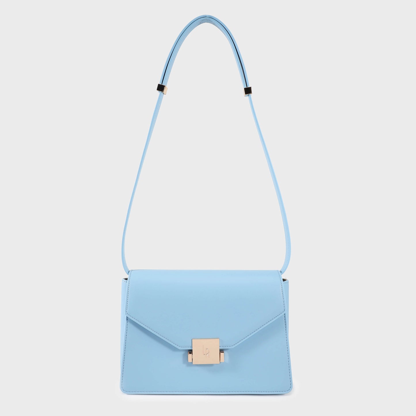Borsa a tracolla AURA - LIGHT BLUE
