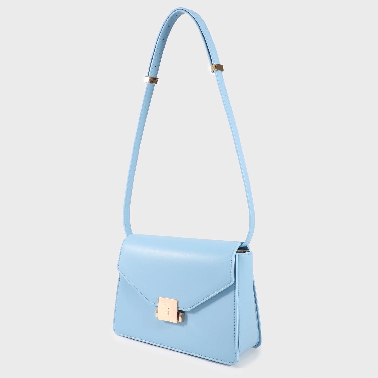 Borsa a tracolla AURA - LIGHT BLUE
