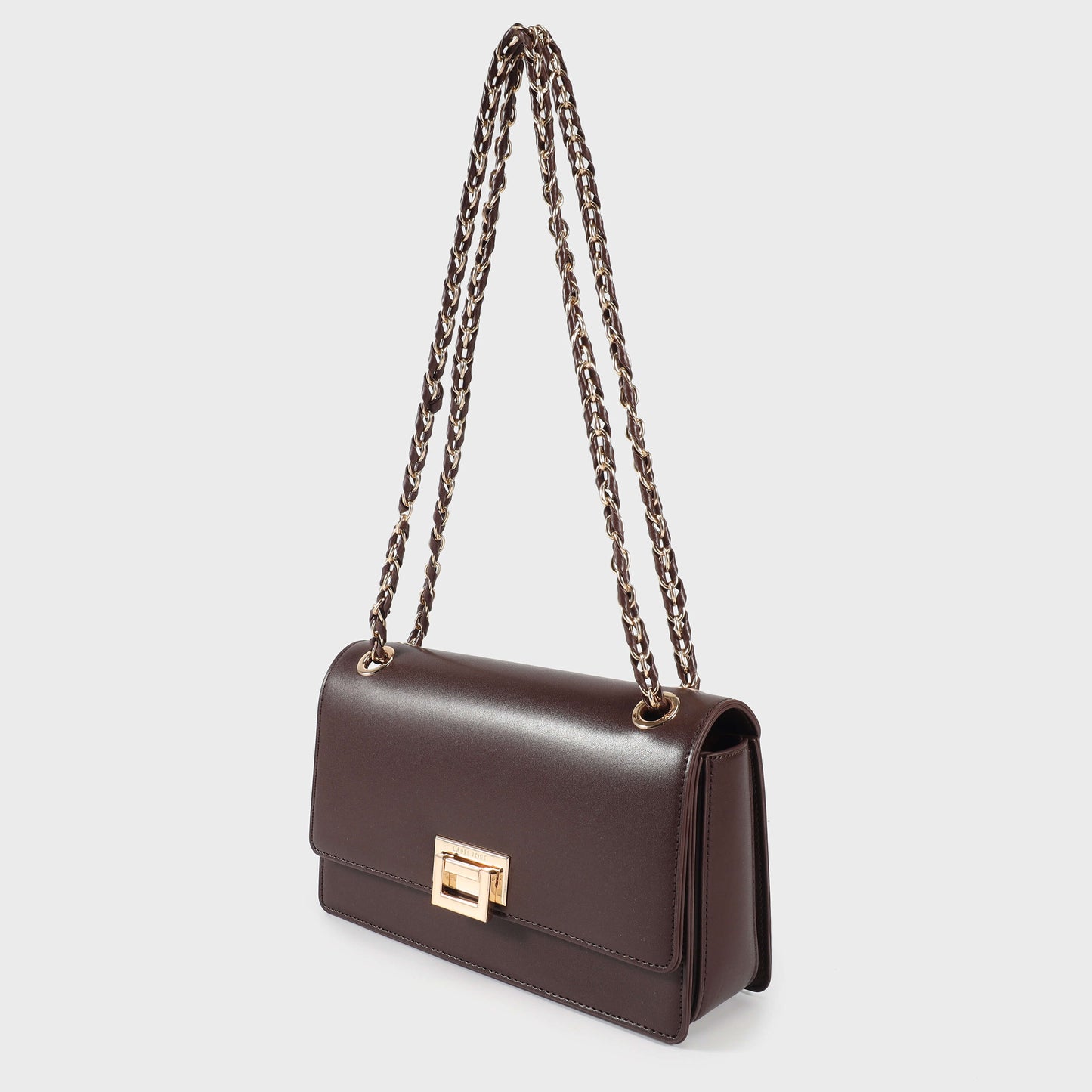Borsa a spalla BUFFY - BROWN