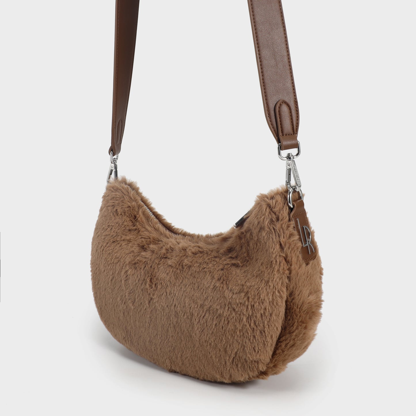 Borsa in teddy CAMILLA - TAUPE