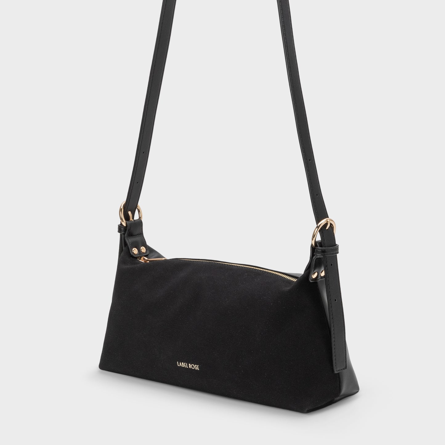 Borsa a spalla DUA - BLACK GOLD