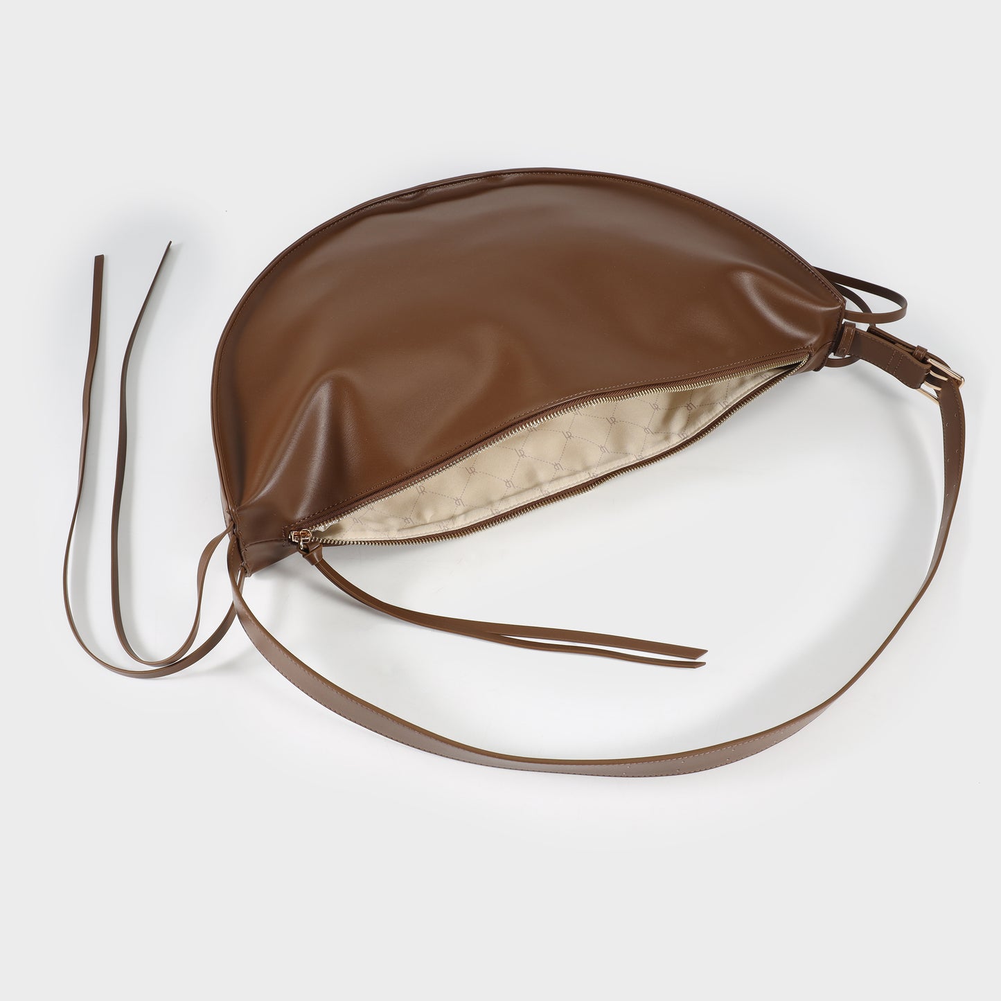 EMILY BIG Shoulder Bag - BROWN