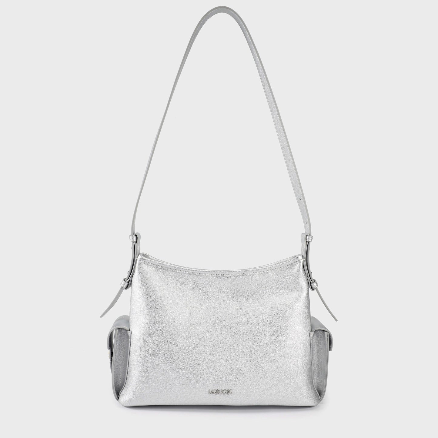 Borsa a spalla LEXI - SILVER