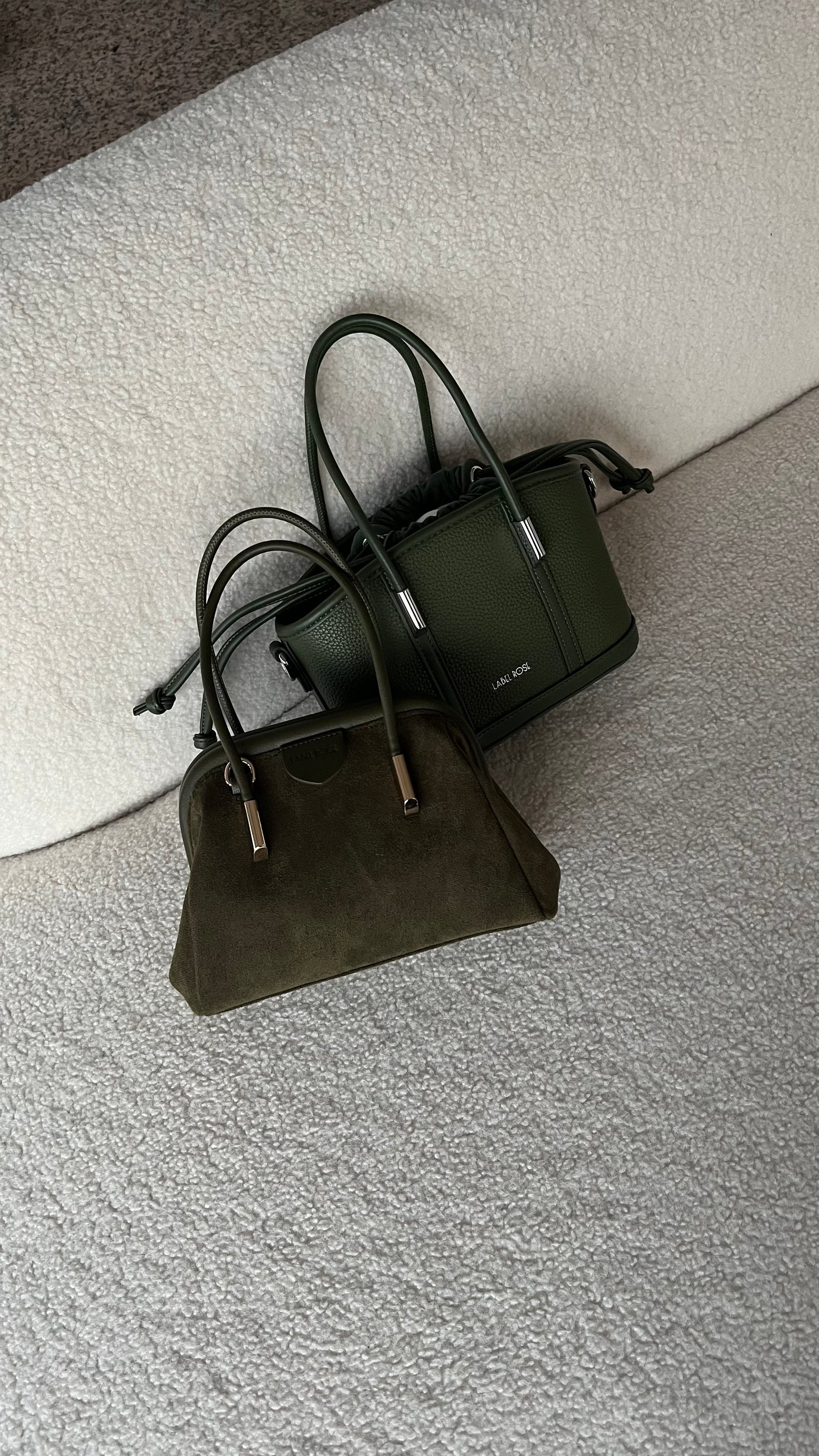 Borsa a mano LEA - VERDE