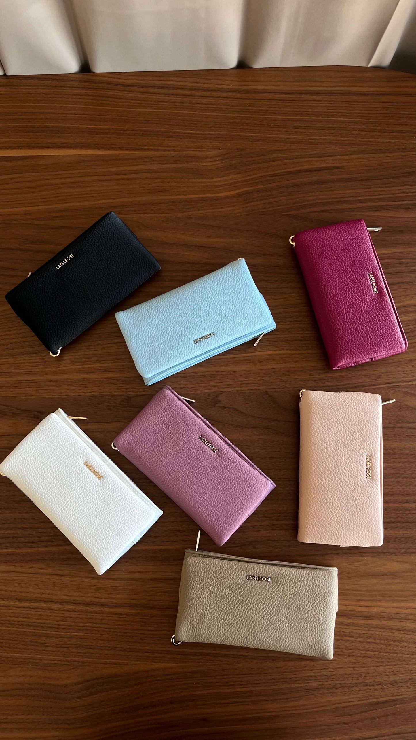 Portafoglio ELLEN WALLET BIG - BLACK