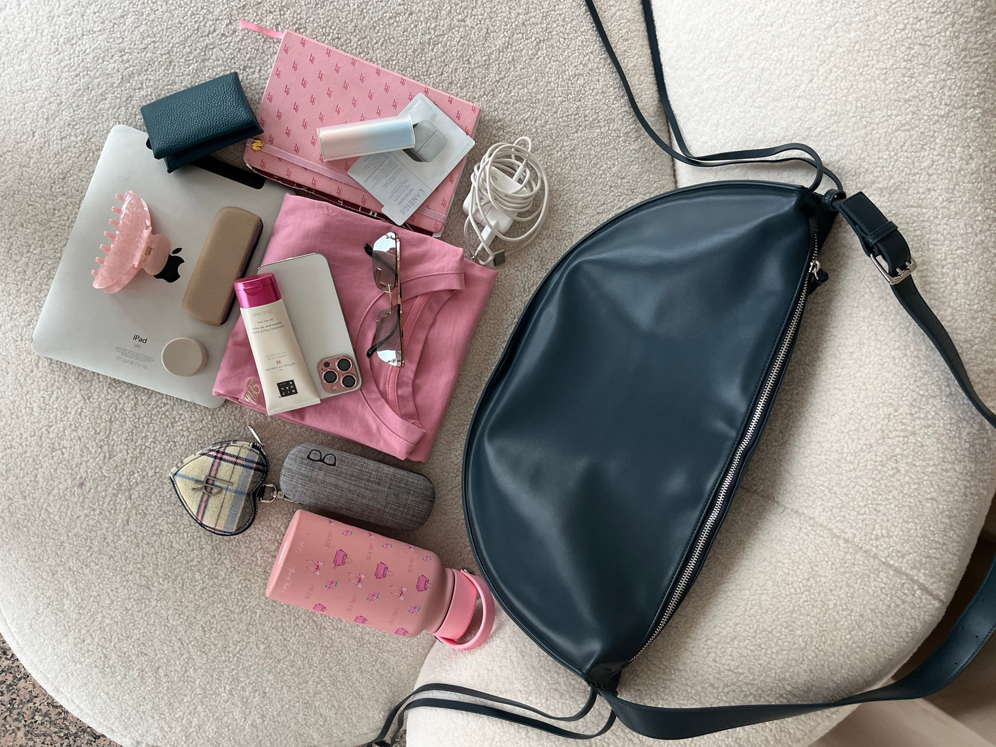 EMILY BIG Shoulder Bag - BLUETTE