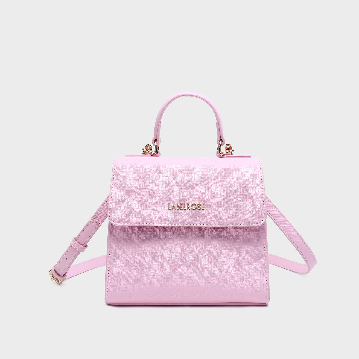 Borsa tracolla rosa on sale cipria