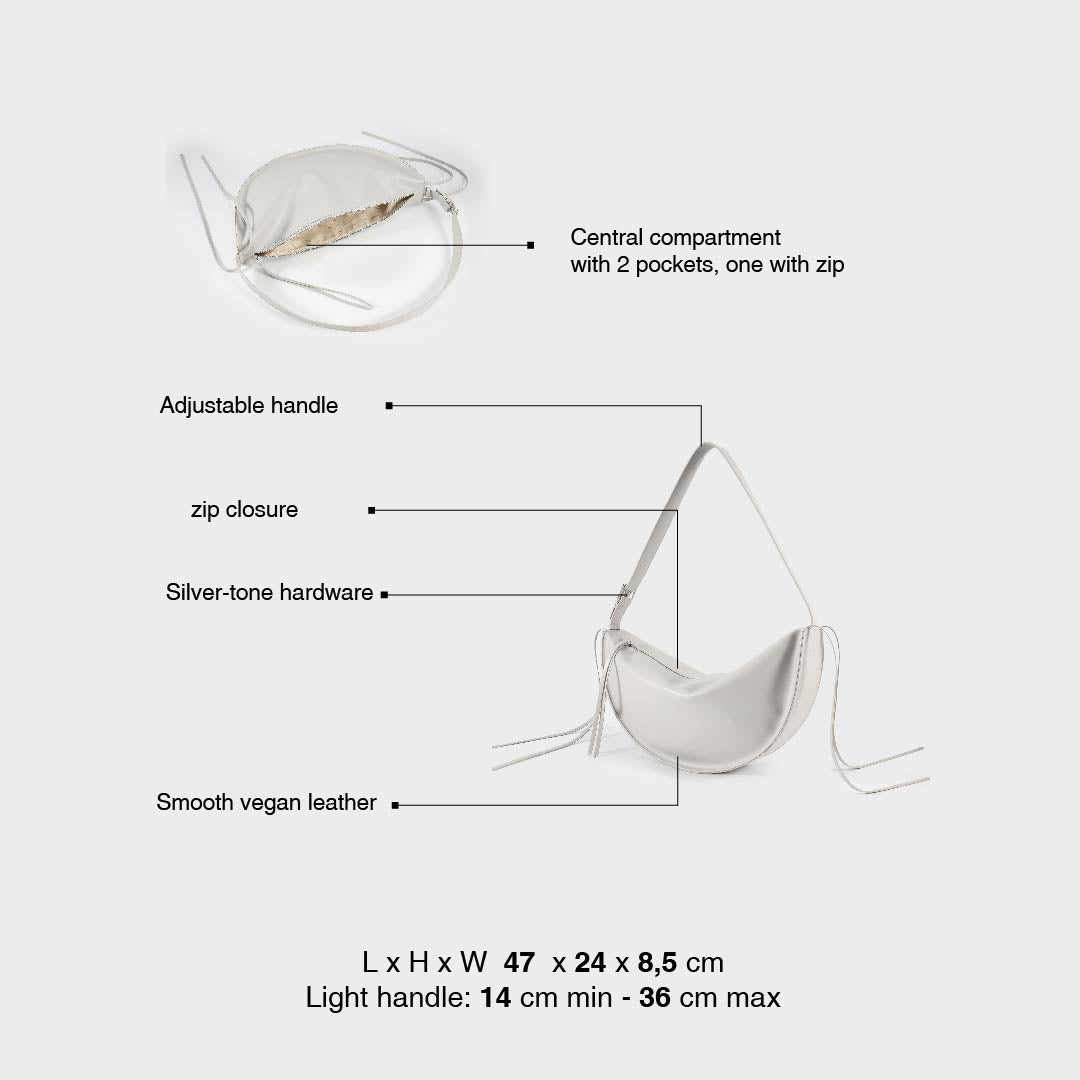 EMILY BIG Shoulder Bag - GREY