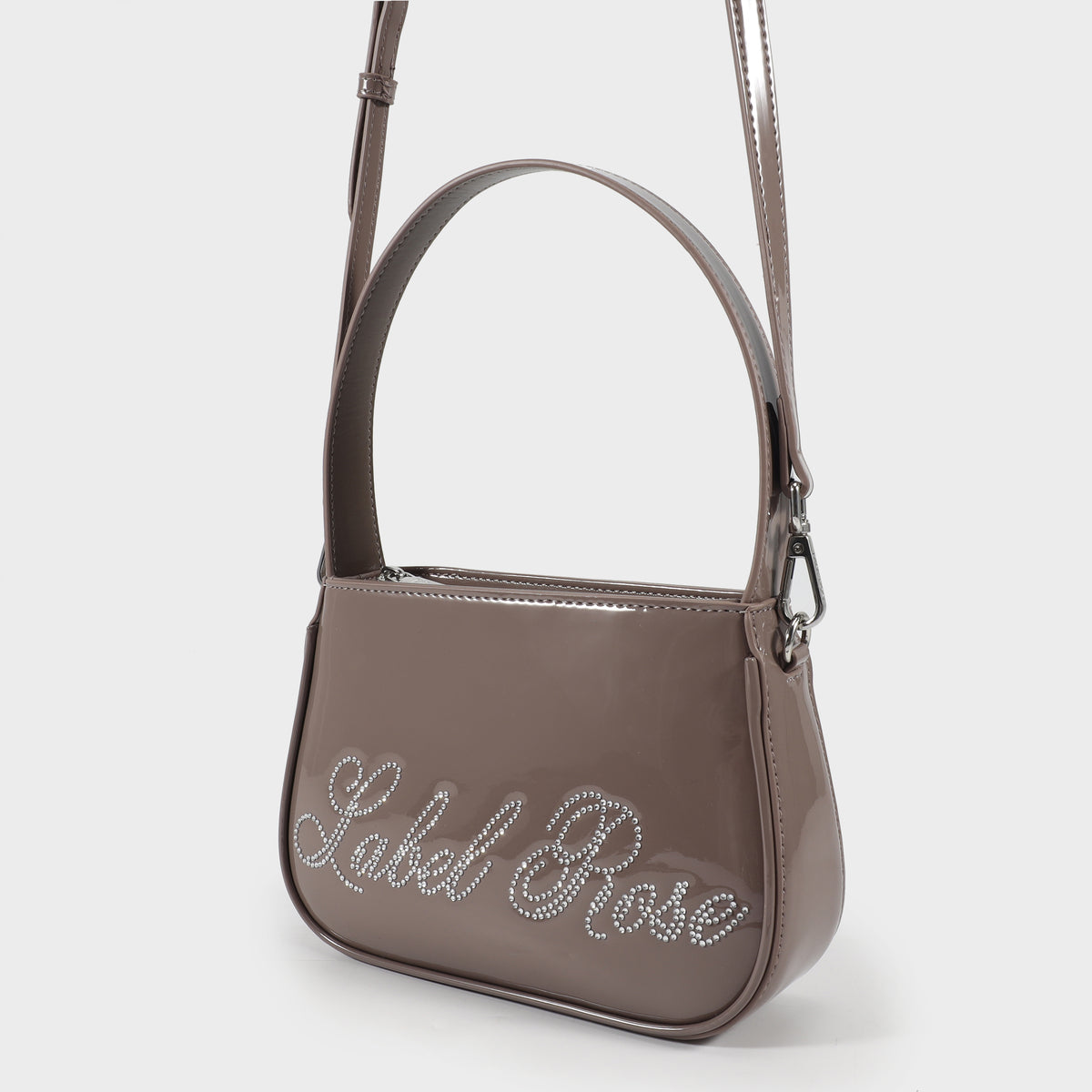 LIBERTY Patent Mini Bag TAUPE – LABEL ROSE