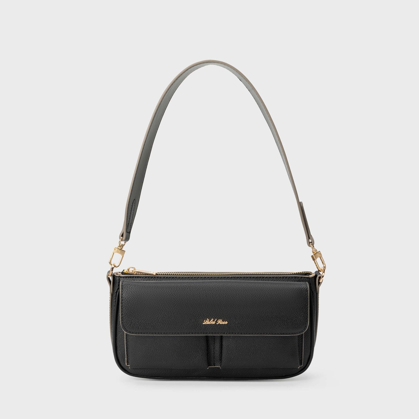 Borsa a spalla SABRINA - BLACK GOLD