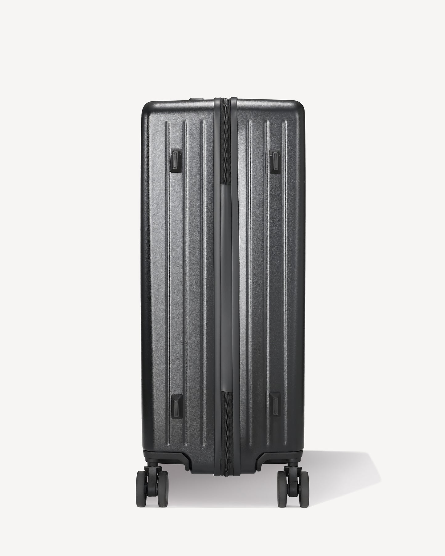 Matte trolley suitcase four wheels - BLACK