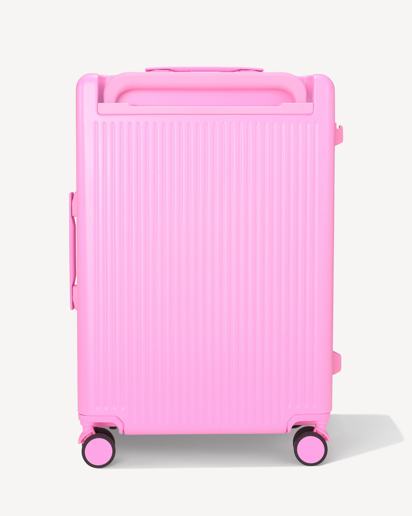 Valigia trolley opaco quattro ruote - ROSA