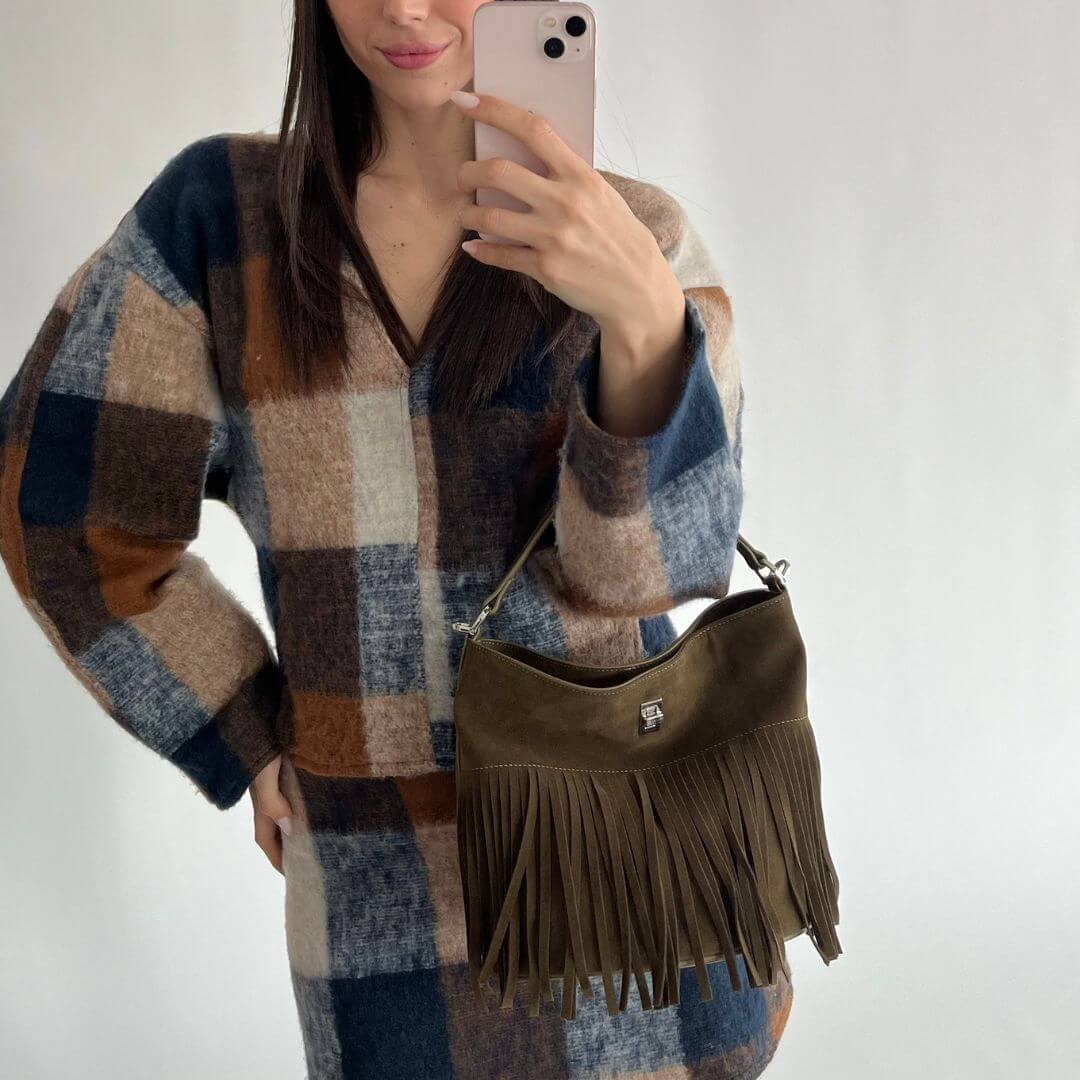 Bolso bombonera RILEY - VERDE