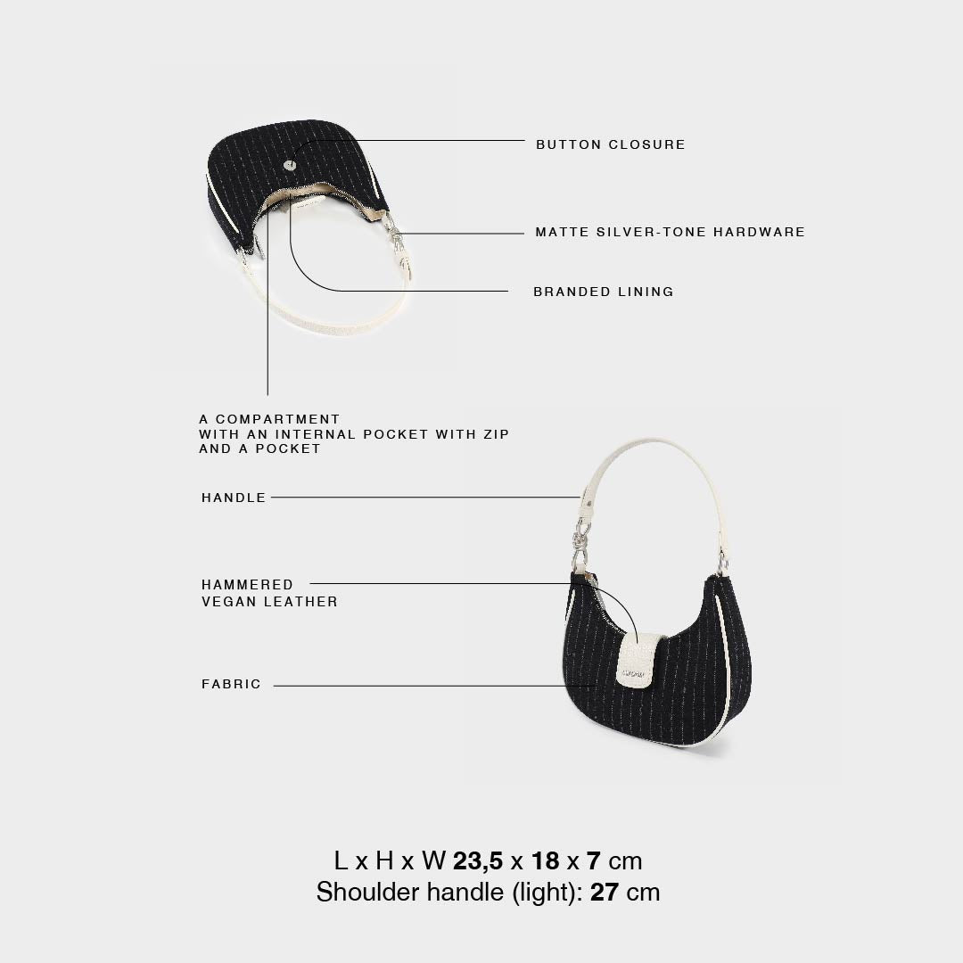 Borsa a spalla CHLO - NERO