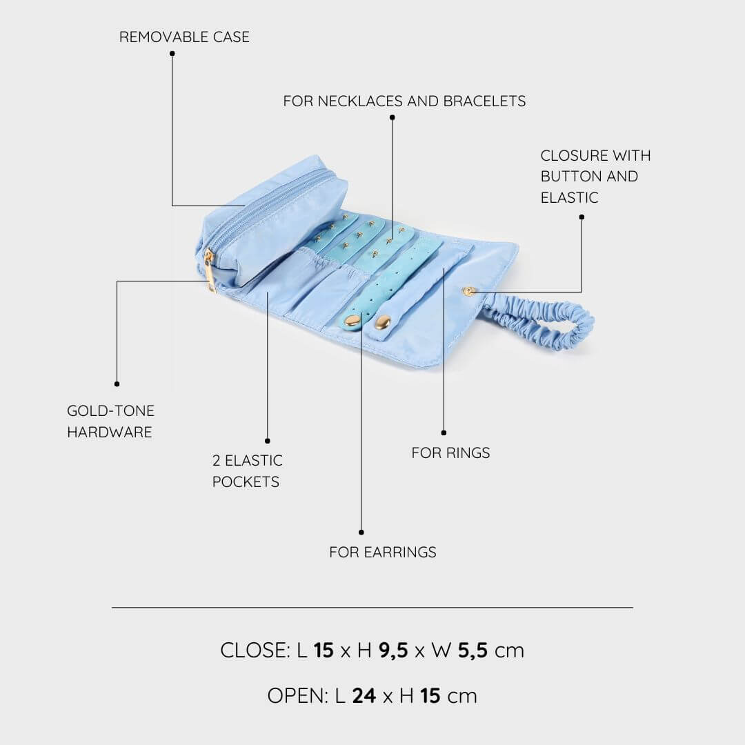 Jewelry Case - LIGHT BLUE