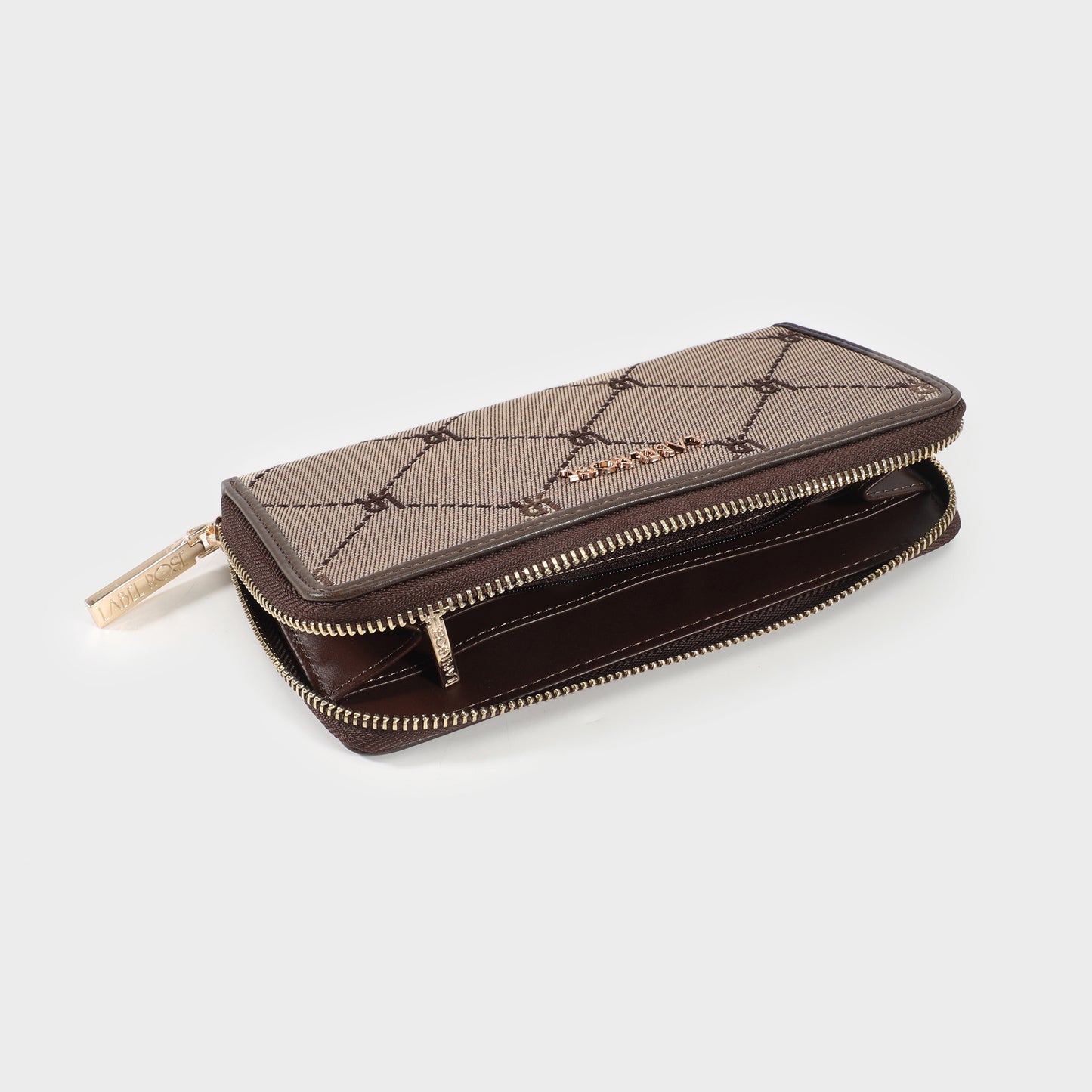 Portafoglio NEW MONOGRAM BIG WALLET - TESTA DI MORO