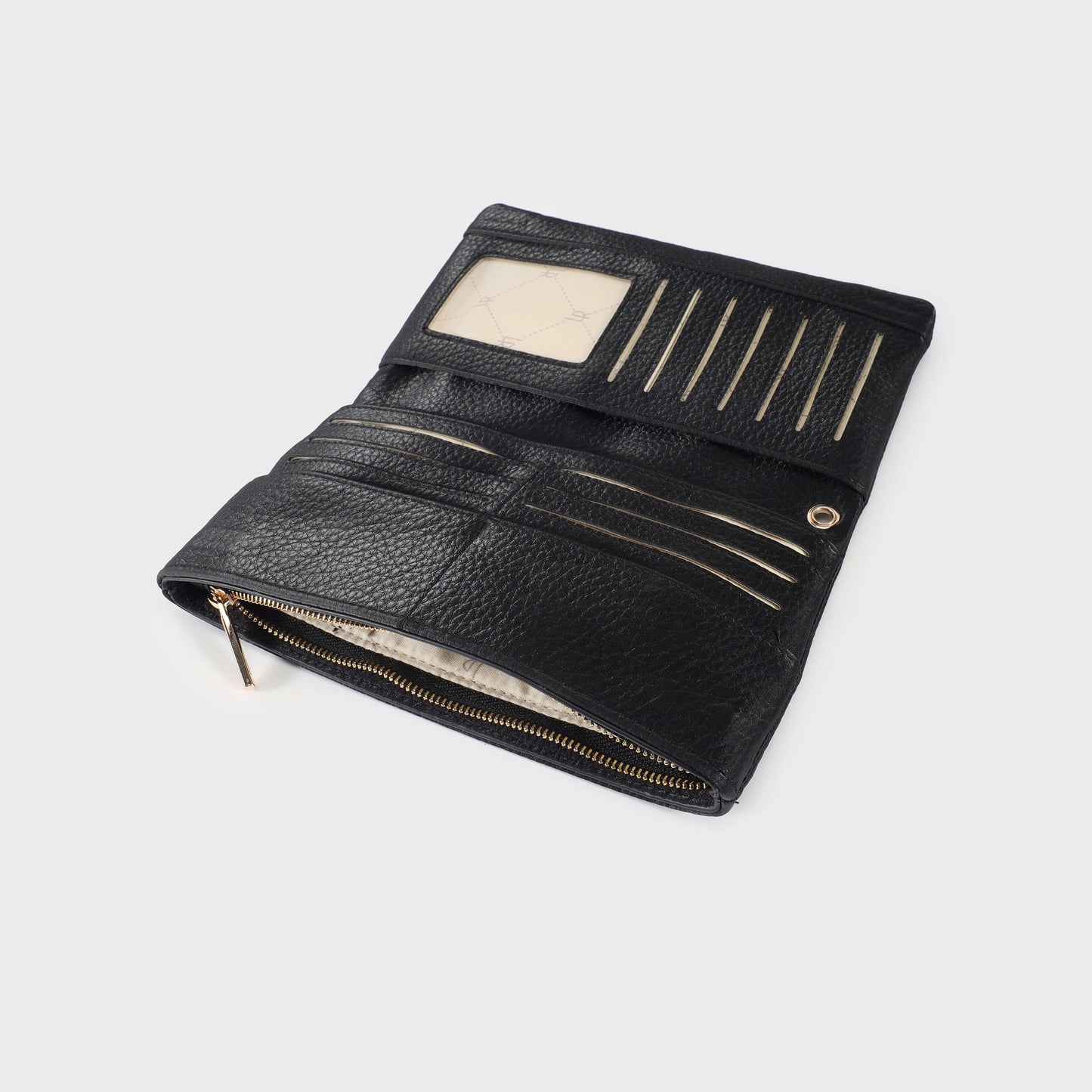 Portafoglio ELLEN WALLET BIG - BLACK
