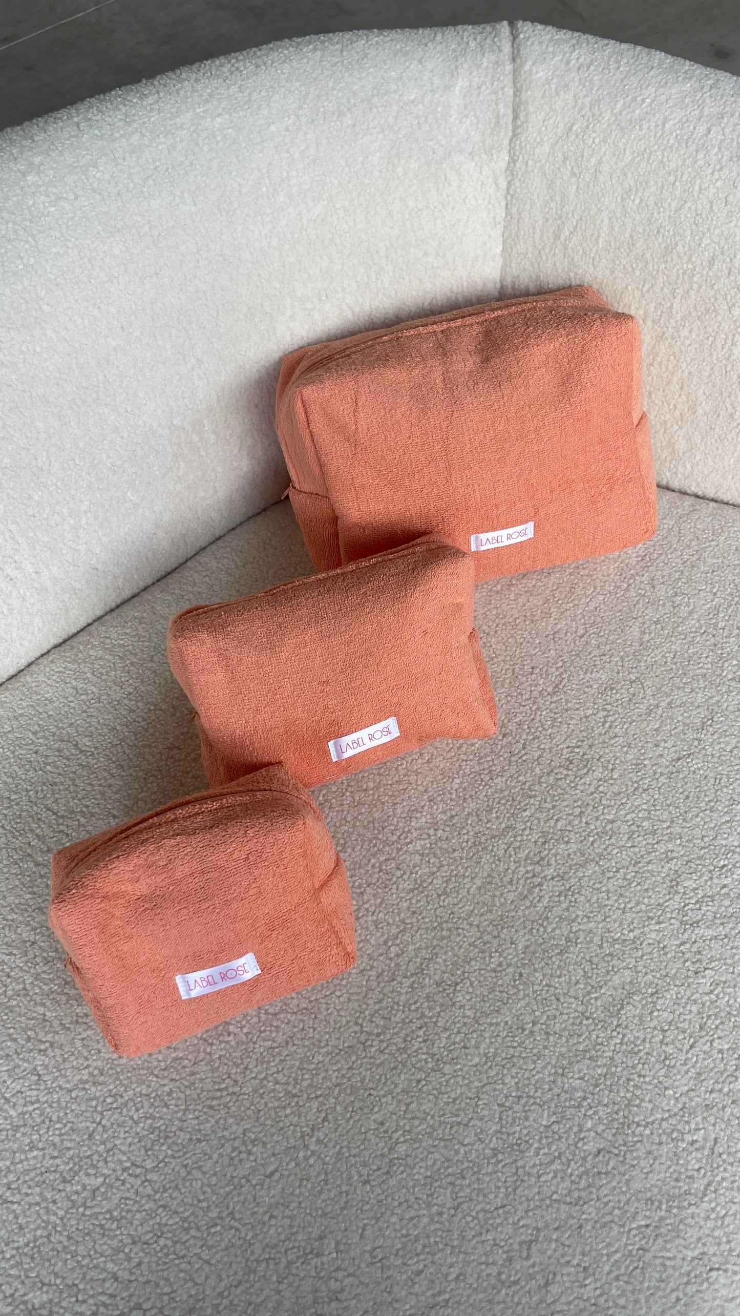Sponge Trousse MEDIUM - SALMON