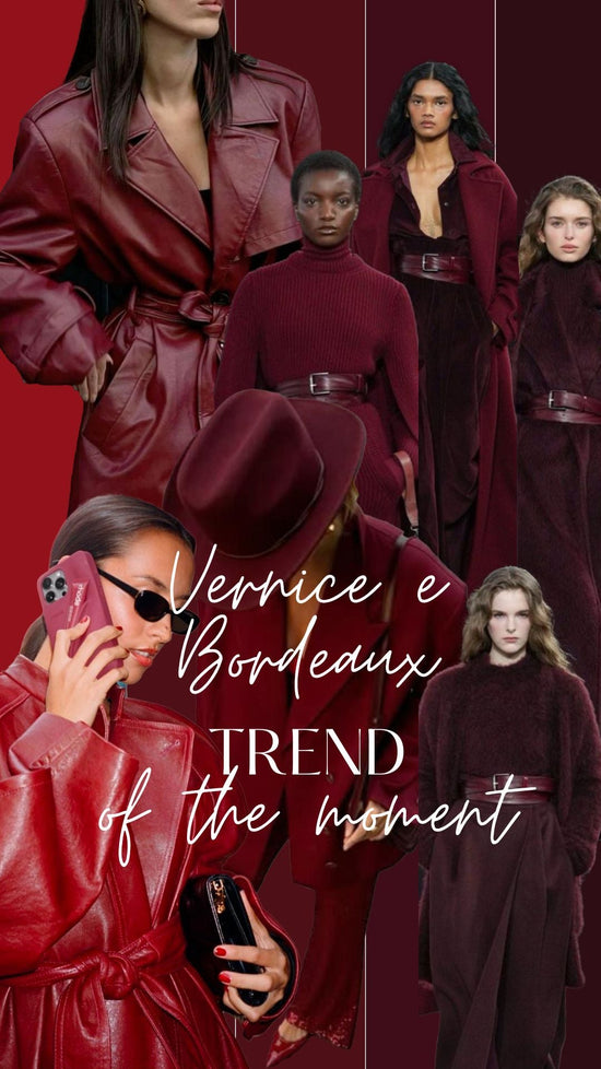 La Vernice e il bordeaux i due trend della stagione