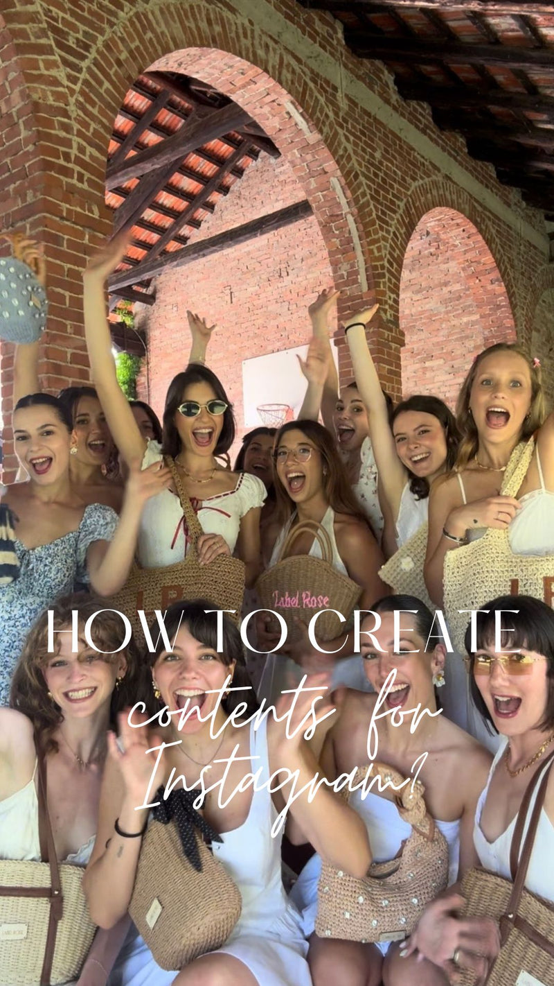 COME CREARE CONTENUTI PER INSTAGRAM