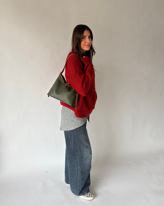 Borsa a spalla BROOKE - GREEN