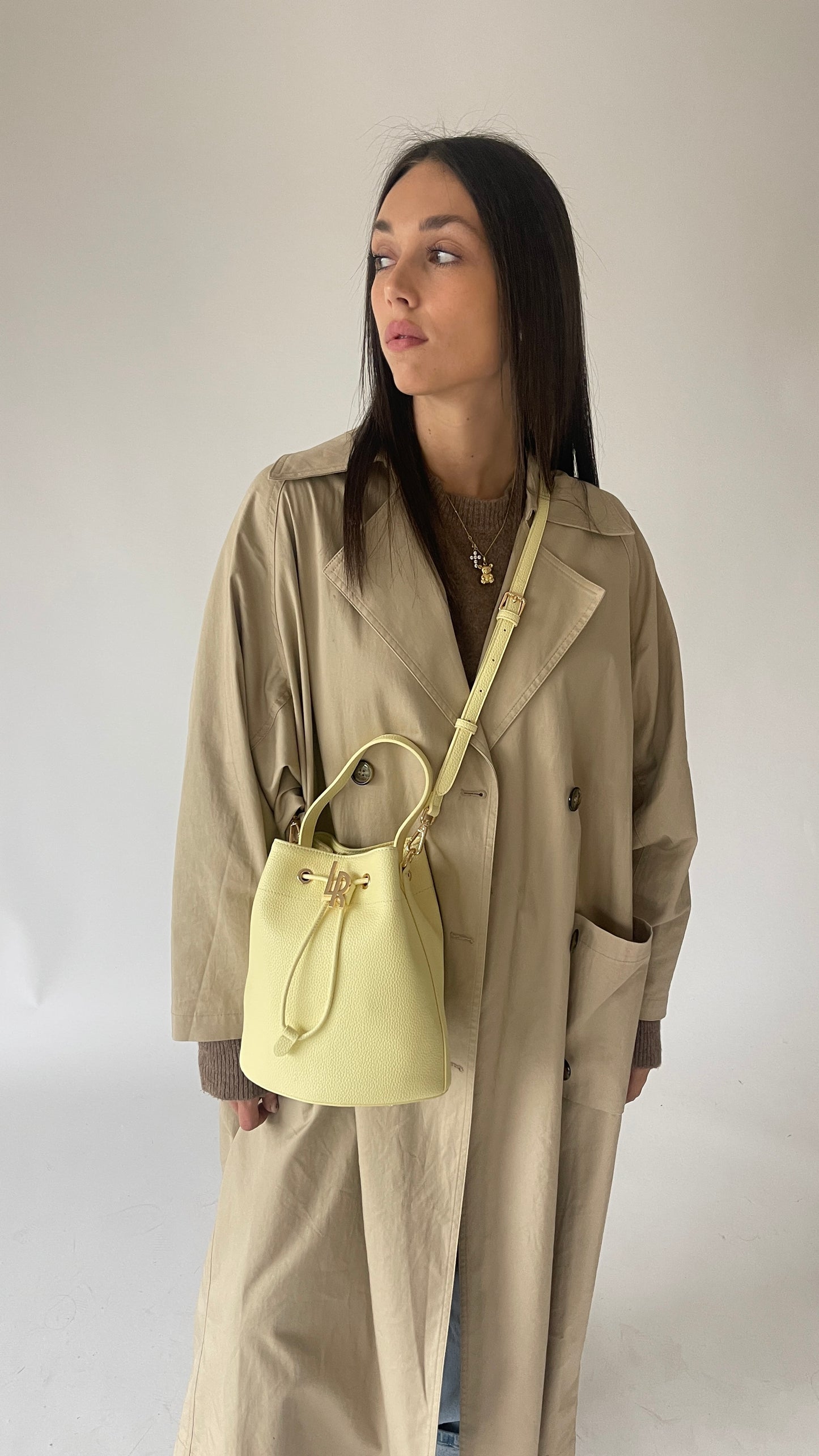 HOPE Bucket Bag - YELLOW