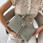 MEGAN Handbag - GREEN MATCHA