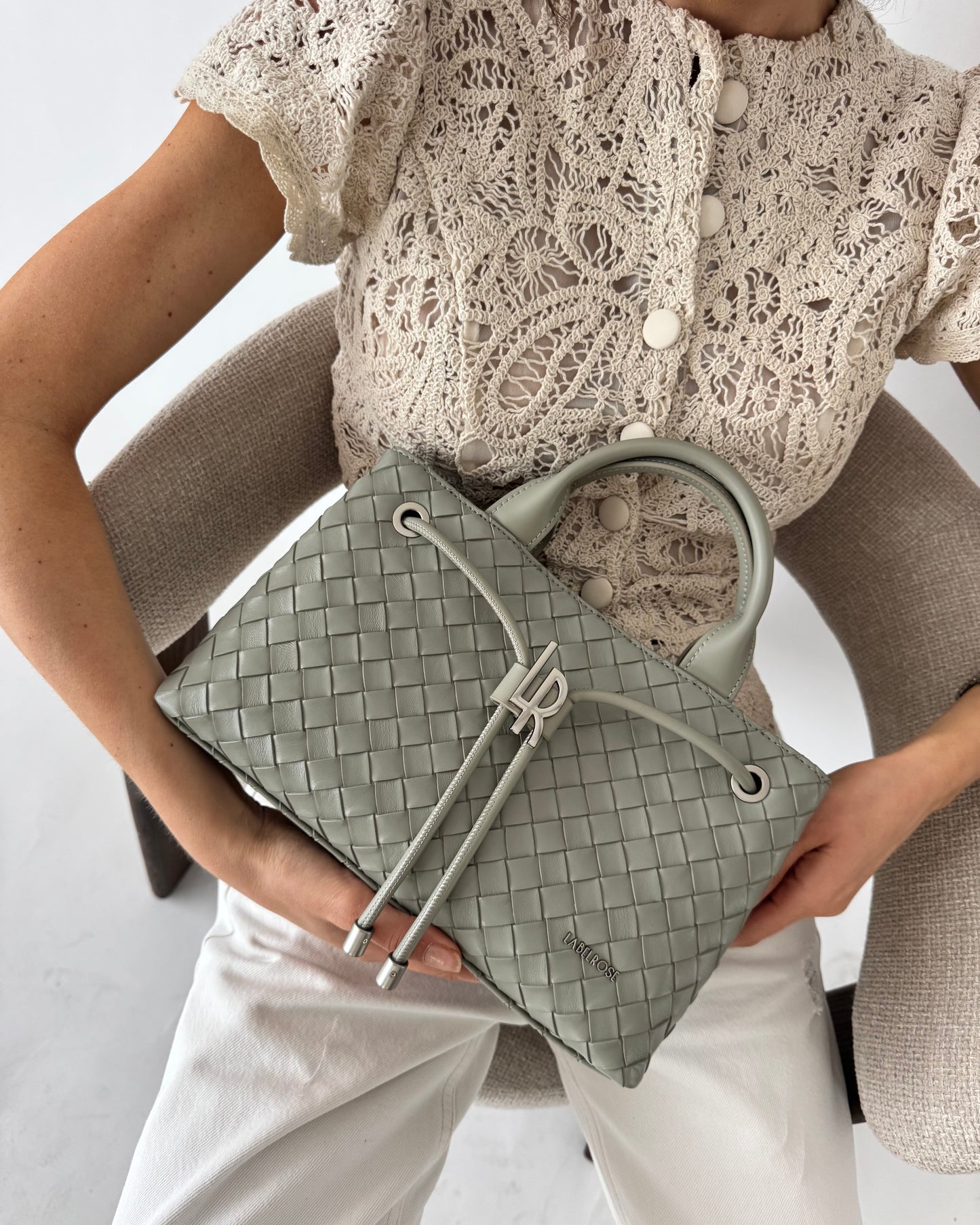 MEGAN Handbag - GREEN MATCHA