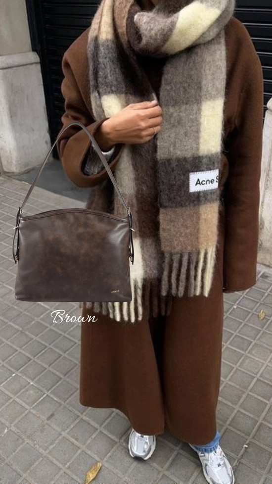 Borsa a spalla MINNIE - BROWN