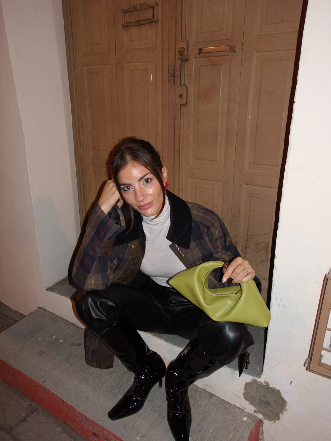 Borsa a spalla MAIA - GREEN