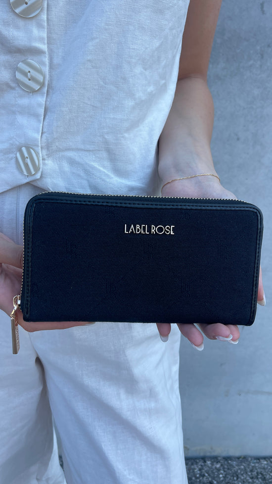 Portafoglio NEW MONOGRAM BIG WALLET - NERO