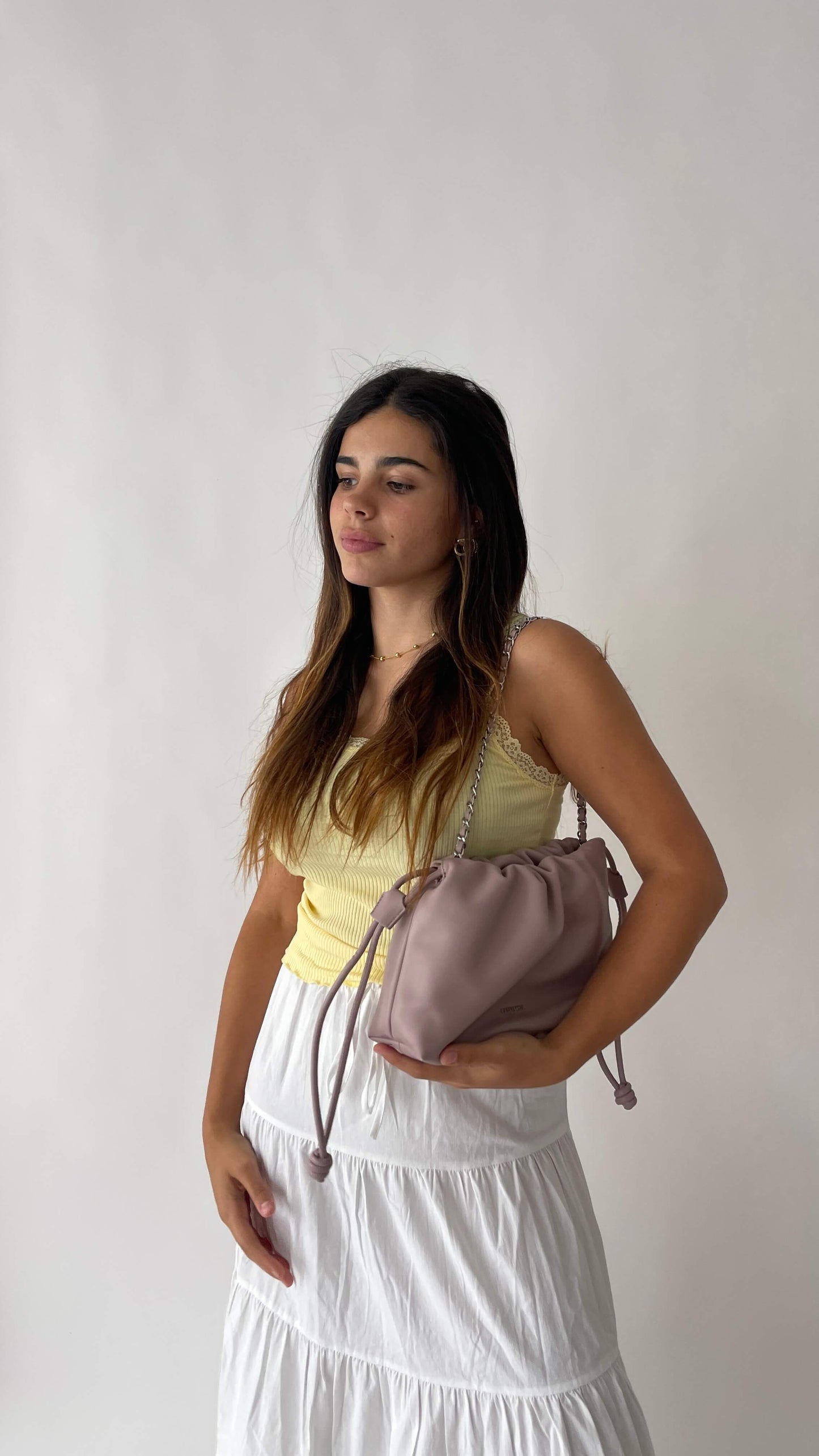 Borsa a tracolla JUDY - DUSTY MAUVE
