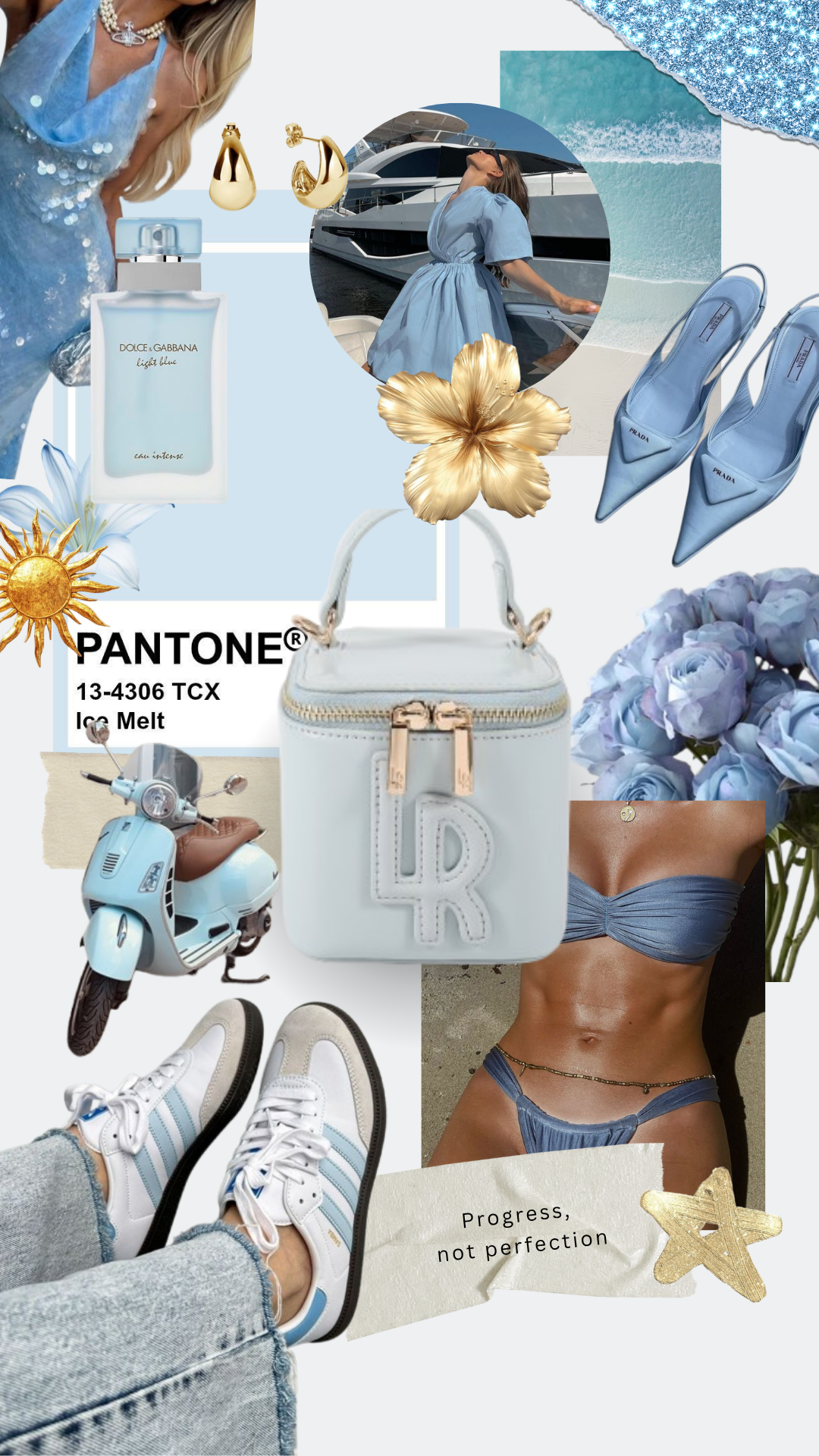 Mini secchiello BONNY - CELESTE