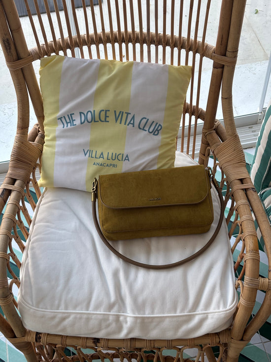 Borsa a spalla MELANY- SENAPE