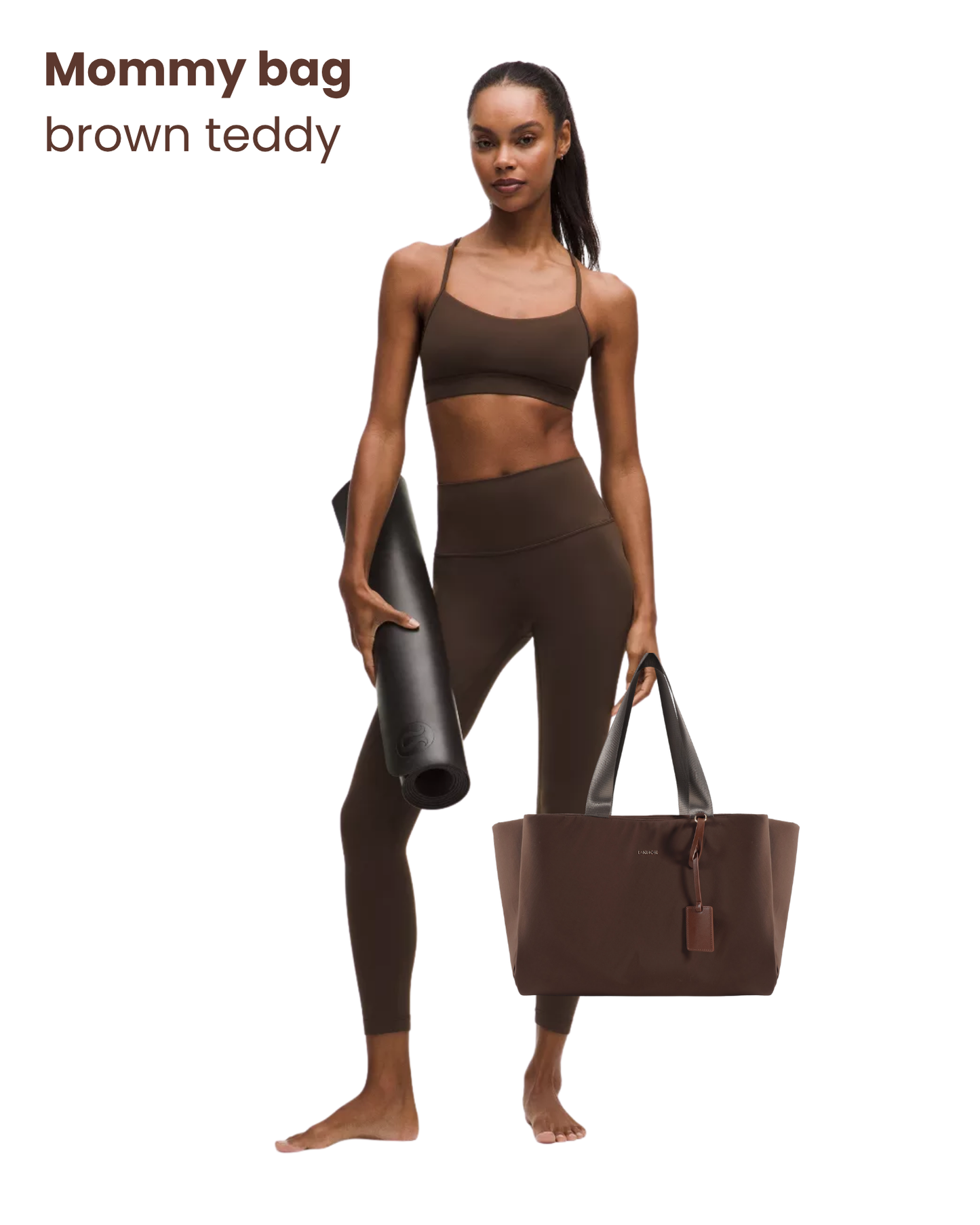 Borsa organizer MOMMY BAG - BROWN TEDDY