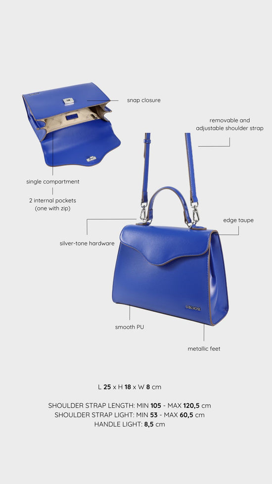 Borsa a tracolla ISABEL - BLUE