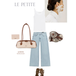 Borsa a spalla LE PETITE - VANILLA BROWN