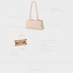 Borsa a mano PEARL- NUDE PEARL