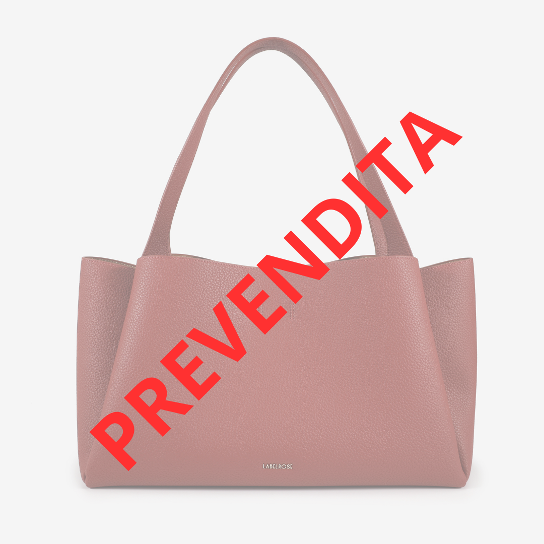 Borsa a spalla IVORY - BURGUNDY PREVENDITA