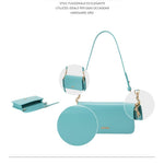 Borsa a spalla NICOLE - TURQUOISE
